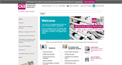 Desktop Screenshot of oiahe.org.uk